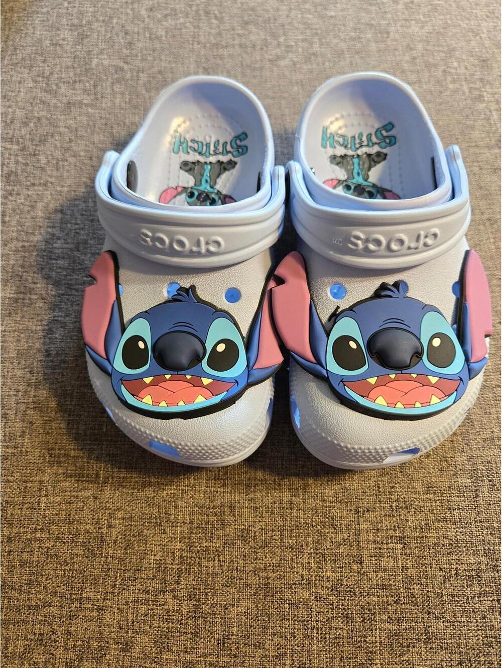 Disney stitch boys size 11 11c crocs